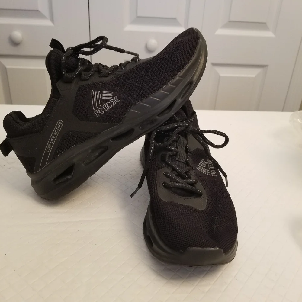 RBX Live Life Active Running Shoes - Women's Size 9 Black